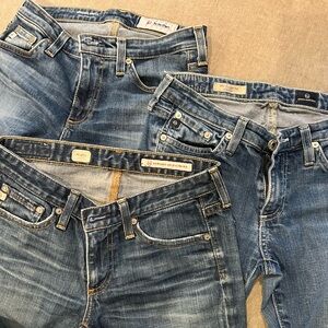 Lot of Women’s AG Jeans, sizes 23-27.